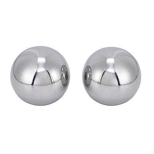 Two 1-1/" Inch Diameter Hardened Chrome Solid Steel Diameter: 1-1/2 Inch 2