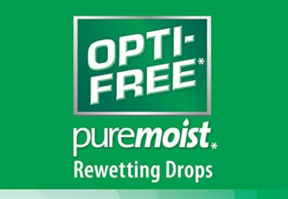 Opti-Free Puremoist Rewetting Drops, 12ml