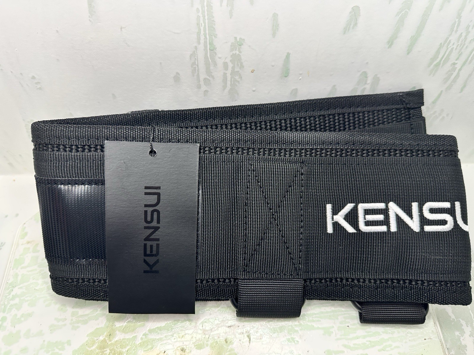 Kensui DUO-BELT 2-in-1 Dip + Lifting Belt with Removable Carabiners New