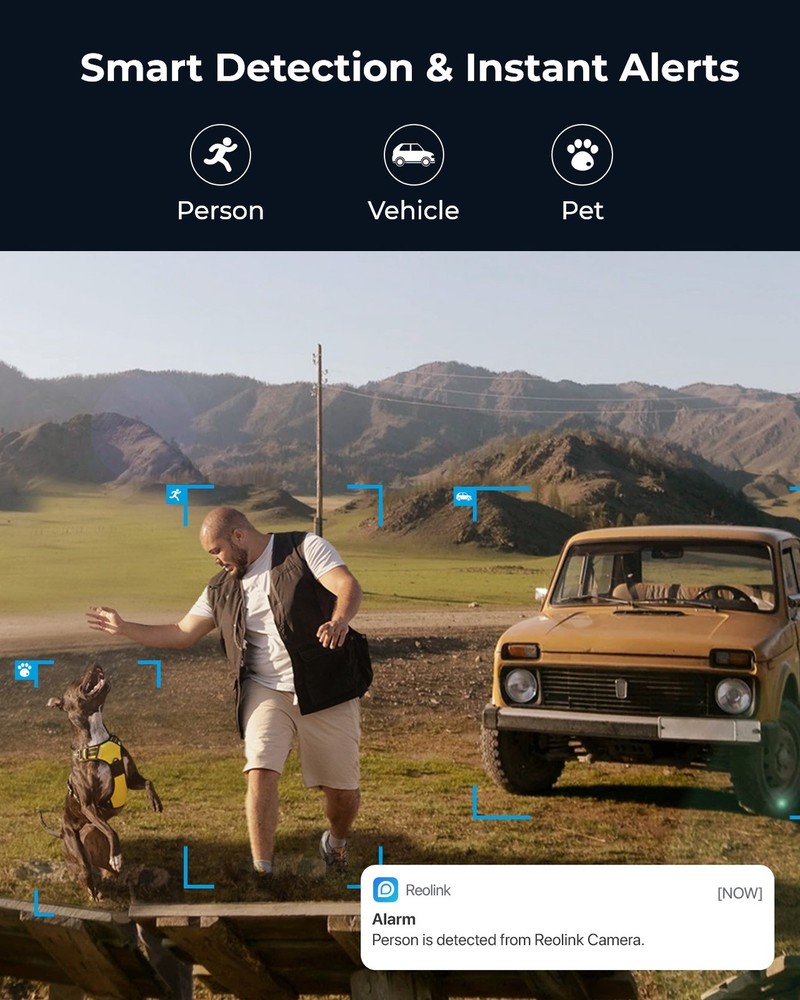 Reolink TrackMix Wired LTE 2K Wired 4G Security Camera with Auto-Zoom Tracking