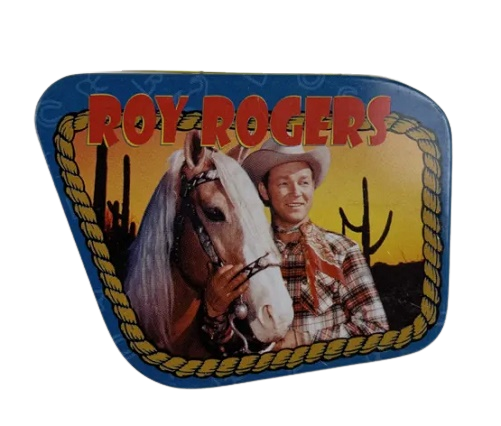 ROY ROGERS MINI TIN PILL CASE NEW