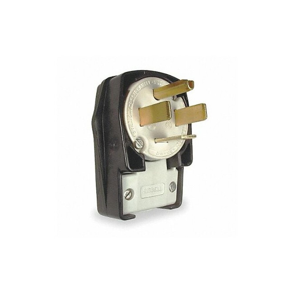 Hubbell HBL9462C 01536 Straight Blade Plug, See Image