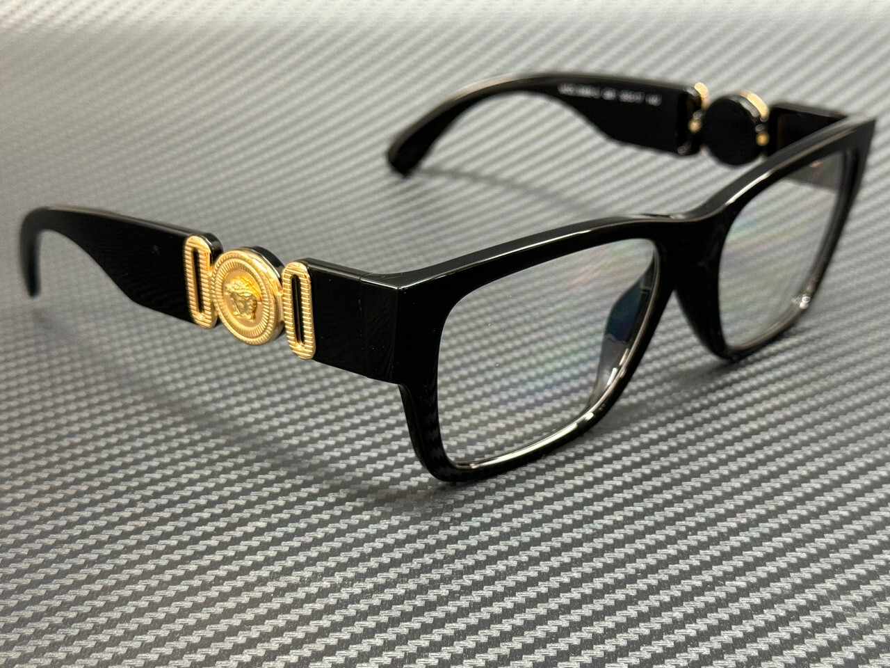 VERSACE VE3368U GB1 Black Men's 53 mm Eyeglasses