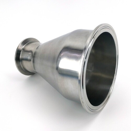 Stainless - 4 in. T.C. x 2 in. T.C. Concentric Reducer Kegmenter Still Fitting