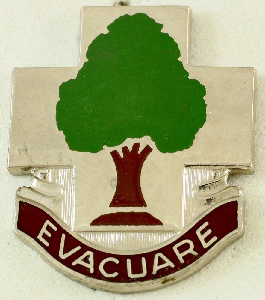 15th Evac Hospital Crest DI/DUI CB