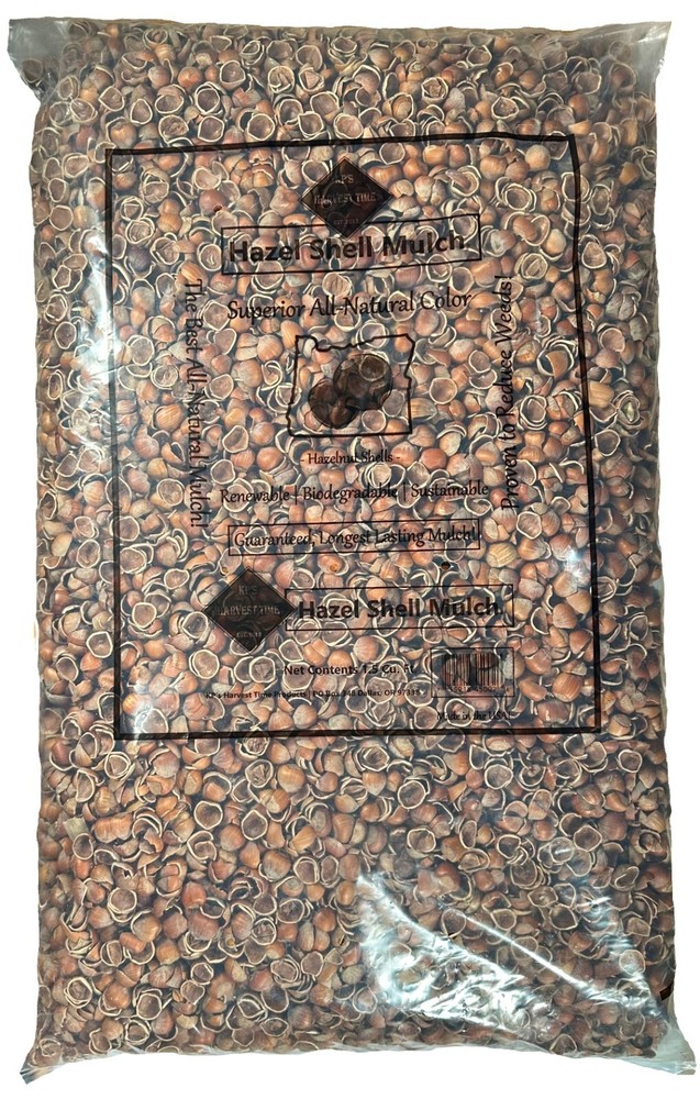 Hazel Shell Mulch - Amendment Product - 1.5 CF - 25 lbs.