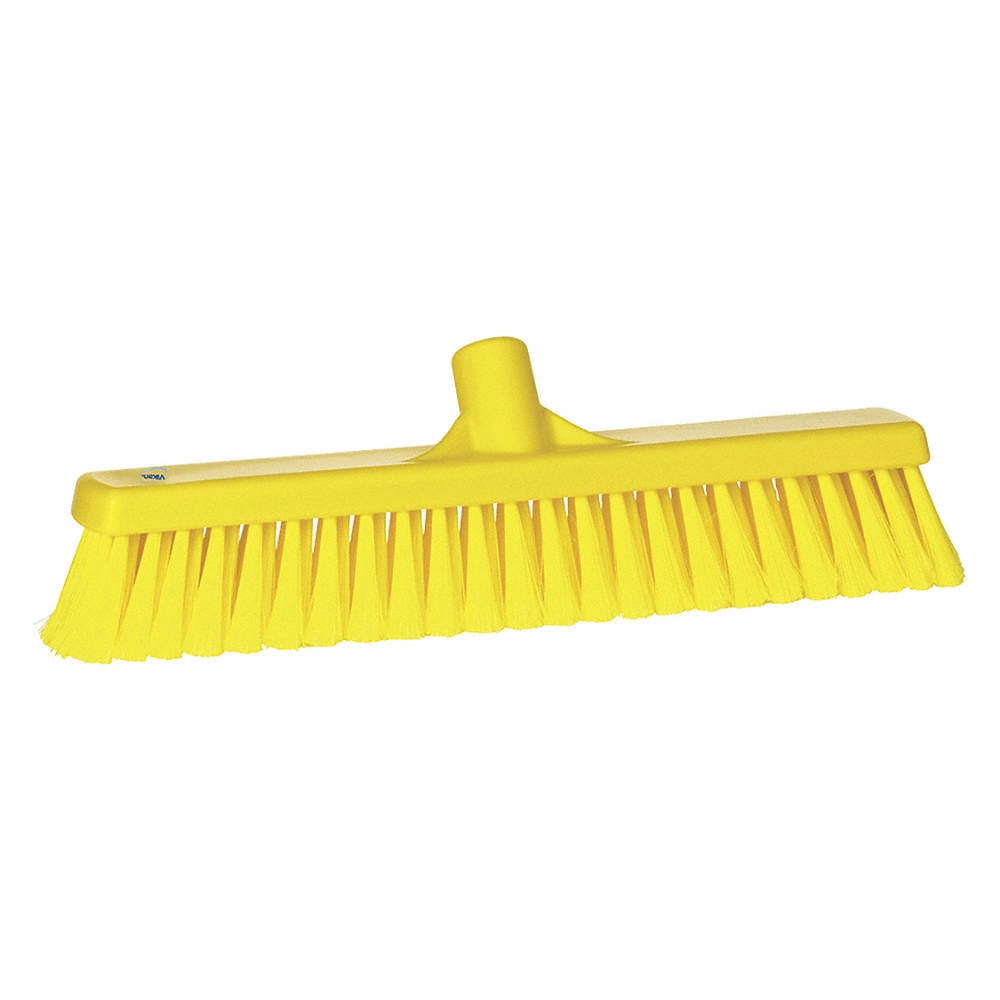 VIKAN 31786 Broom Head,Threaded,16" Sweep Face 8AWC2