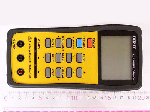 DER EE DE-5000 High Accuracy Handheld LCR Meter Dual Display Main Unit Only