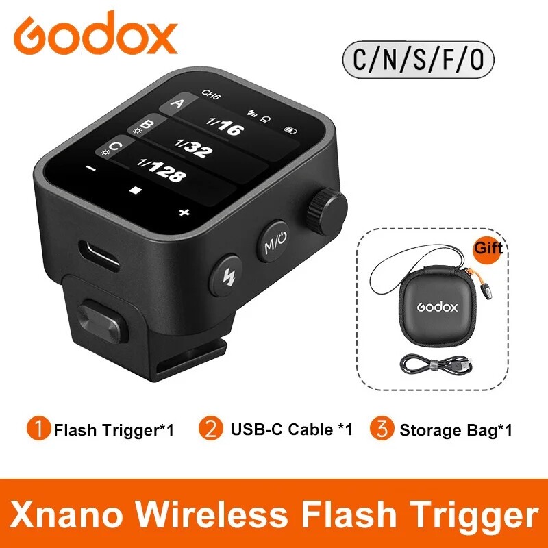 Godox X3 TTL Touch Screen Trigger Transmitter for Canon Nikon Sony
