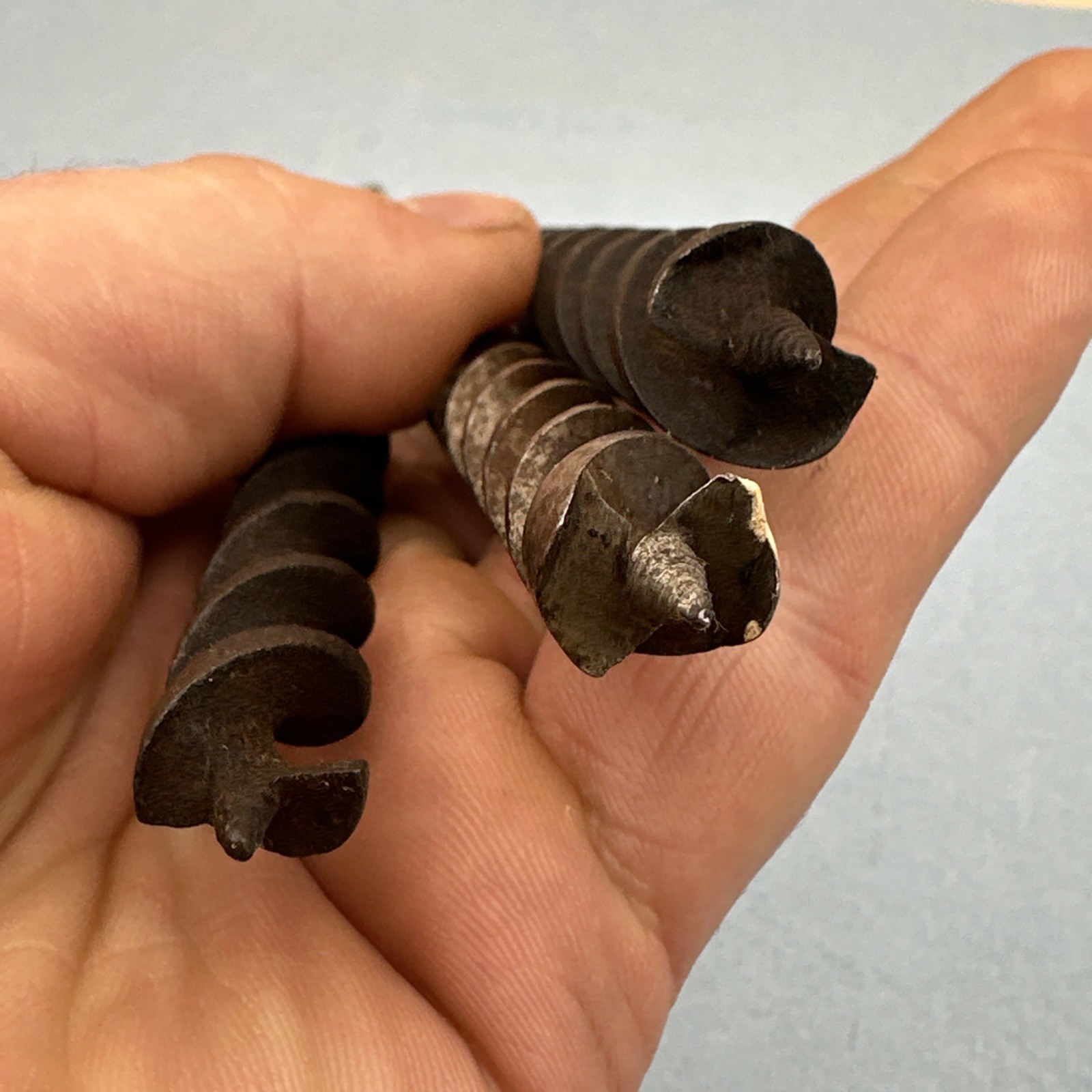 Three Cintage Russell Jennings Auger Bits