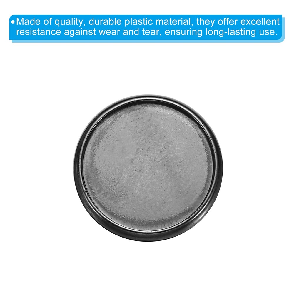 28mm Book Binding Discs 22pcs Discbound Expansion Discs Plating Round, Black