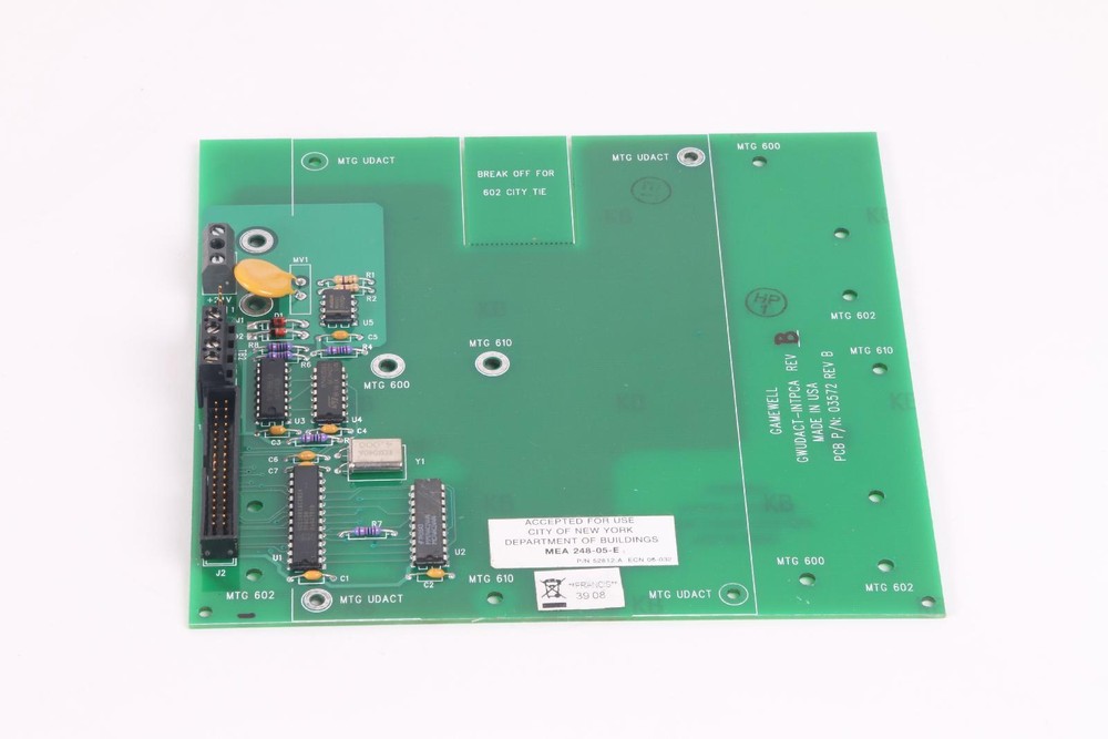 Gamewell GWUDACT-INTPCA Board