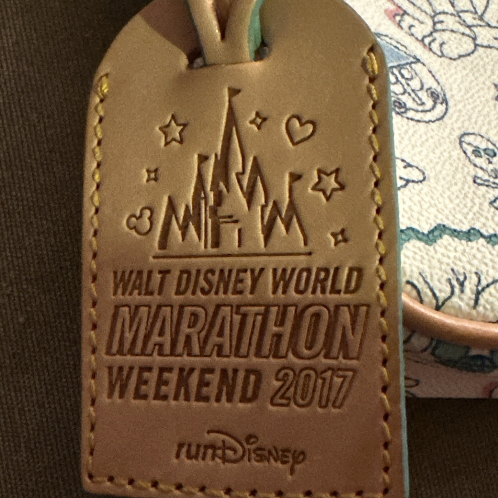 New Disney World Park WDW Dooney & Bourke 2017 Marathon LEXI Crossbody Purse Bag