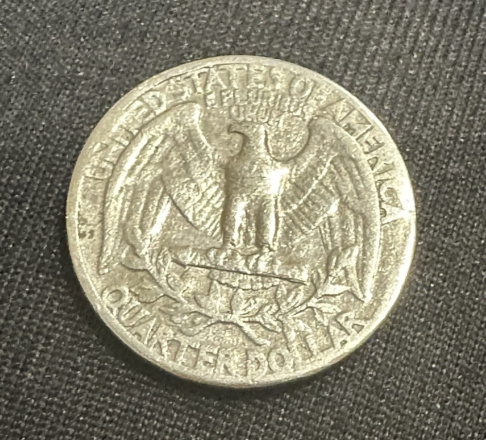 1965 Quarter Several Mint Errors, Such As The “I” And “N” Are Connected