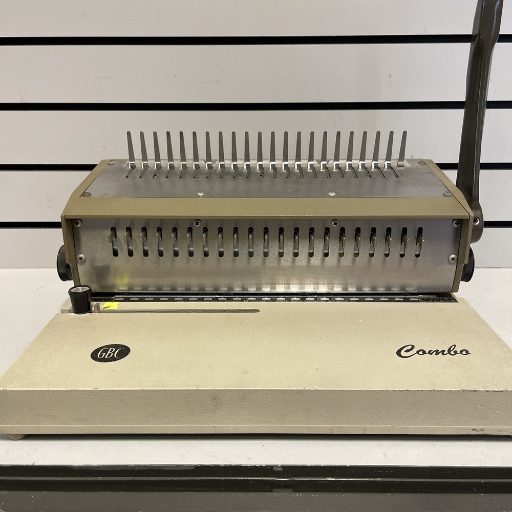 General Binding Corporation GBC Combo Binding Machine Model 222-KM