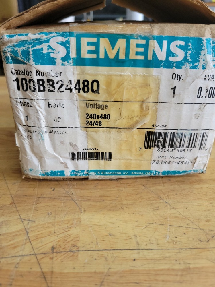 SIEMENS 100BB2448Q TRANSFORMER