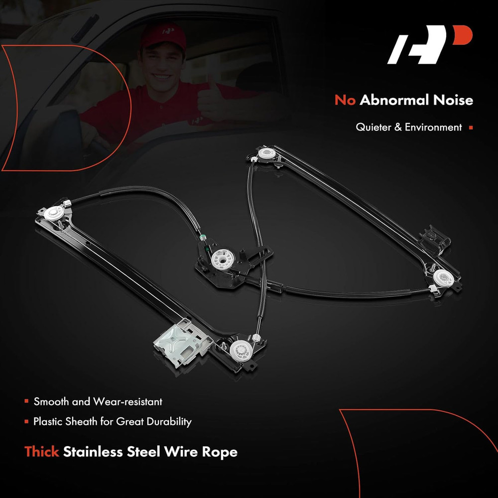 2016-23 Model X Front Right Passenger Side Window Regulator–Compatible