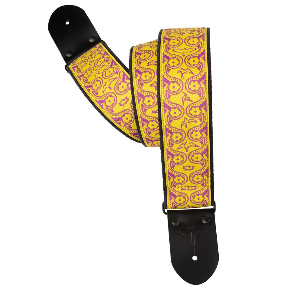 PRS 2.5" Retro Guitar Strap, Fleur, Violet