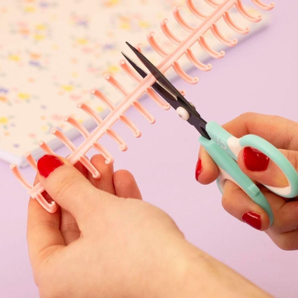 - Click Binding Spines 31 Pitch - Pastel Tones - Easy Zip Binding - Reusable,...