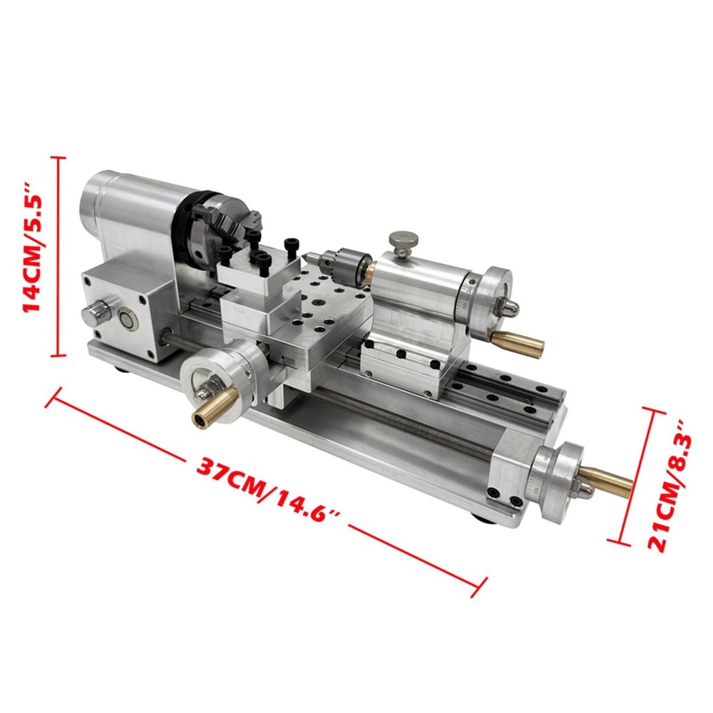 Compact Lathe Precision Micro Lathe Mini Lathe Watch Lathe Mala Bead Machine DIY