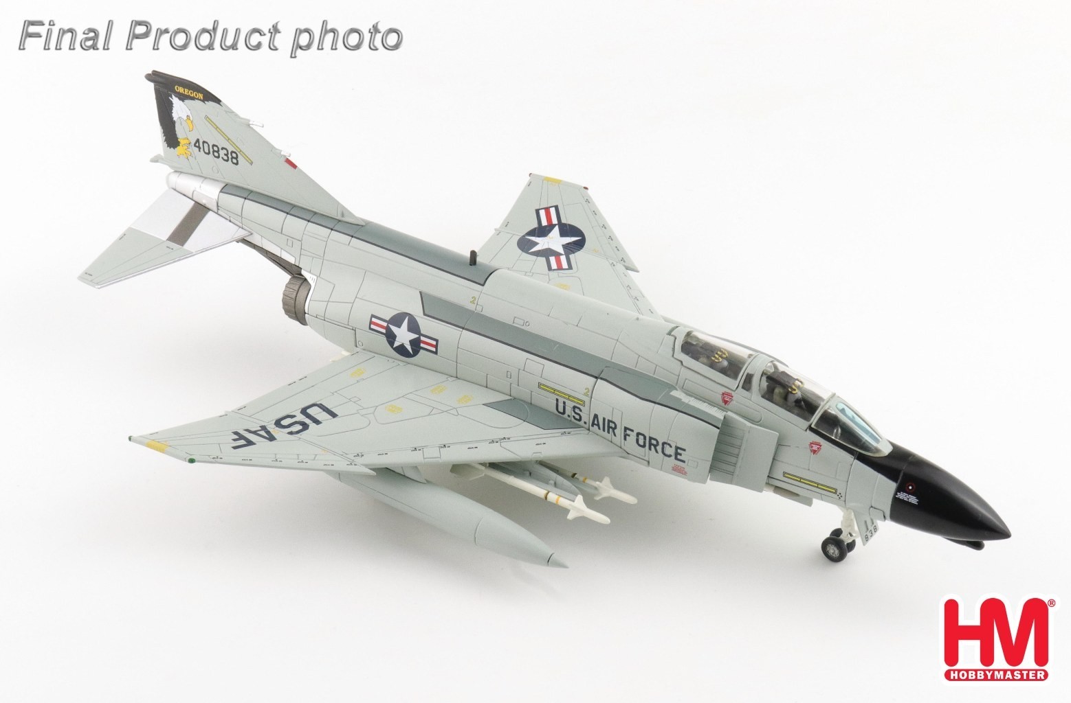 Hobby Master 1/72 F-4C Phantom II Oregon ANG 40838 114th TFTS 1980s HA19076