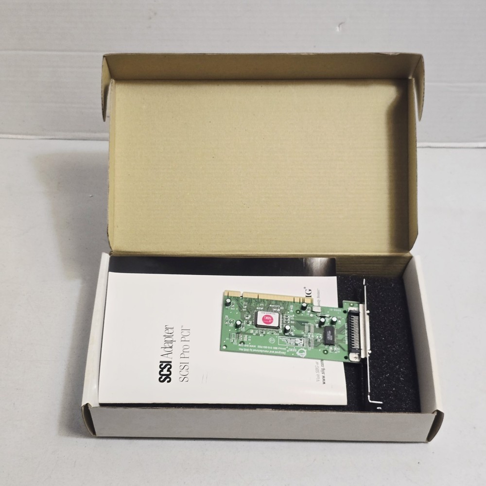 SIIG SC-2454 PCI SCSI Controller Card Adapter