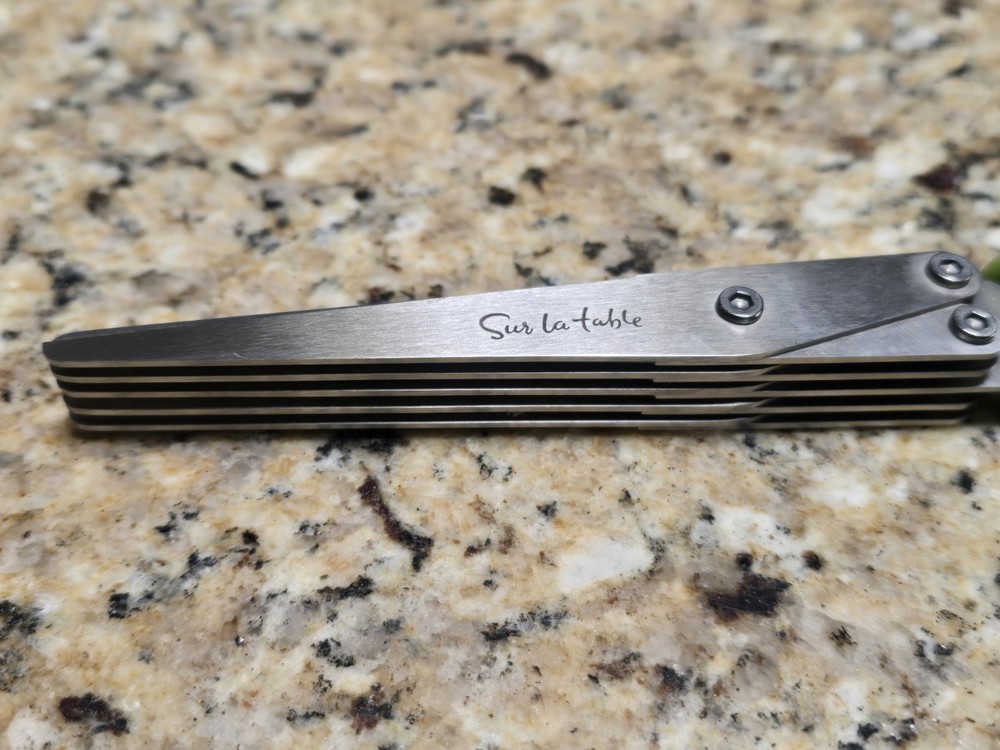 Sur La Table Herb Shears Green And Stainless Steel EUC