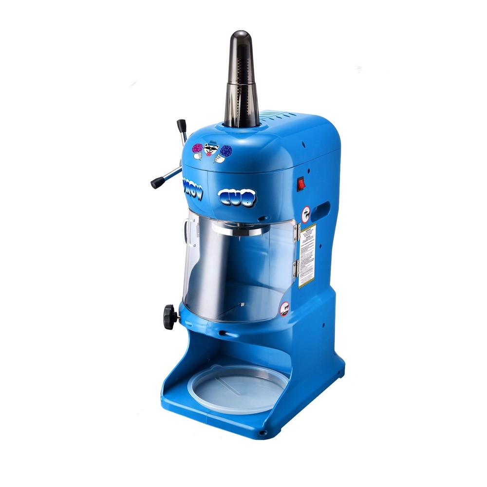 Snow Cone Machine - Electric Block Ice Shaver and Snow Cone Maker with Adjust...
