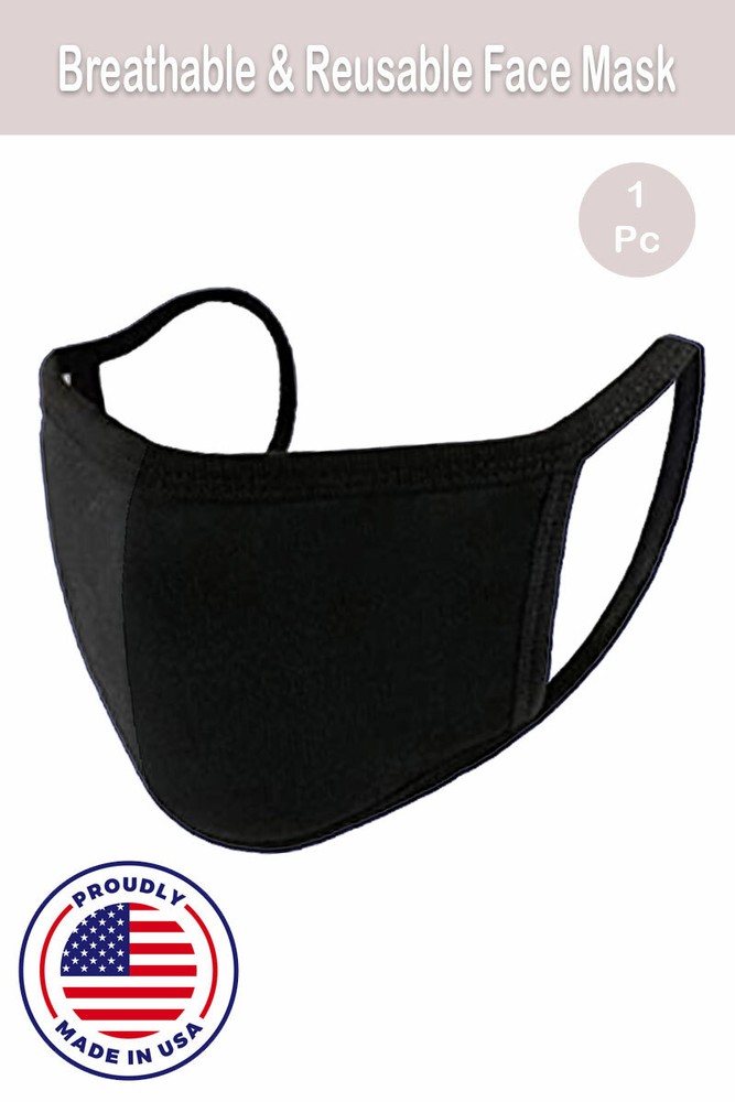 [Made in USA] Washable Cotton Face Mask