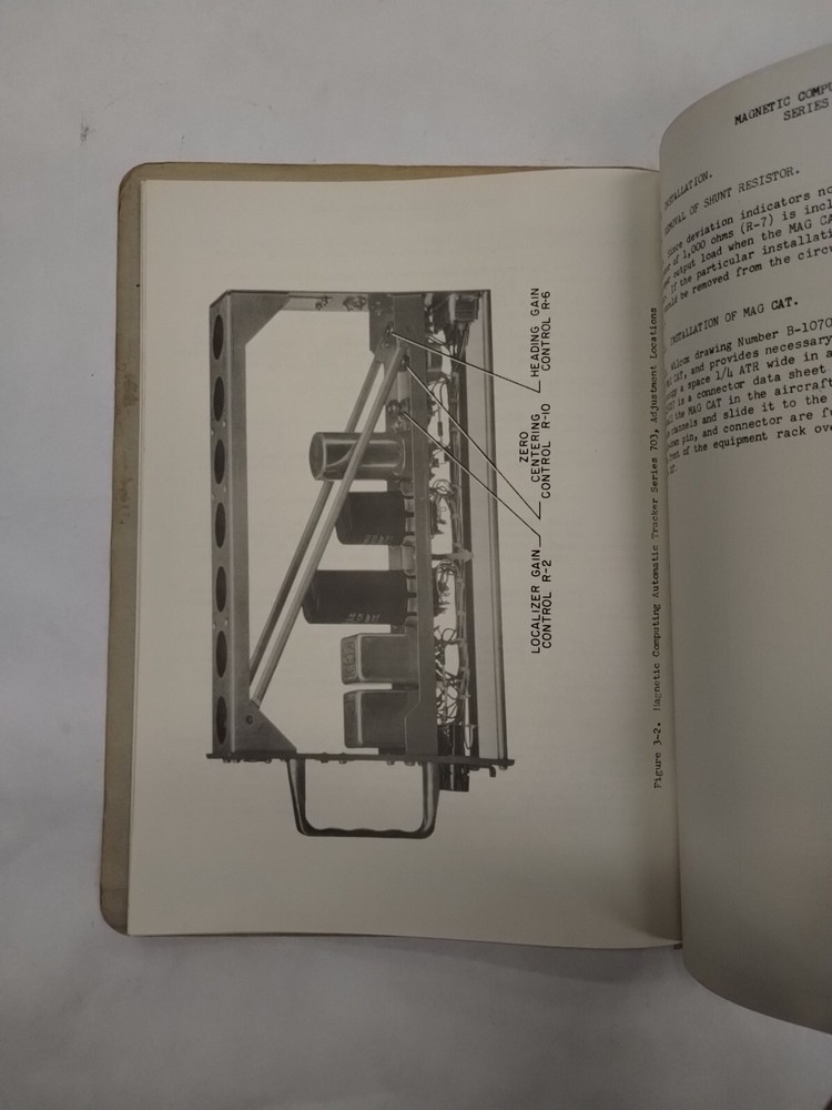 Wilcox Series 703/Type 97248 Magnetic Computing Automatic Tracker Instruction