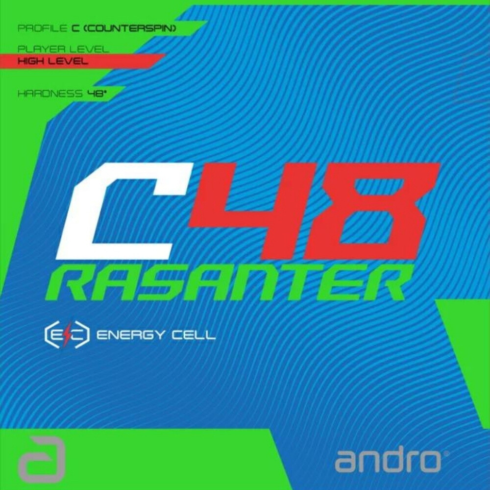 ANDRO - RASANTER C48 - Table Tennis Rubber