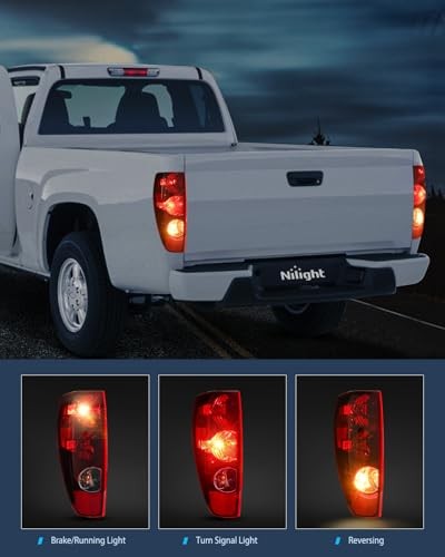 Taillight Assembly Compatible with 2004 2005 2009 2010 2011 2012 Pair-Red