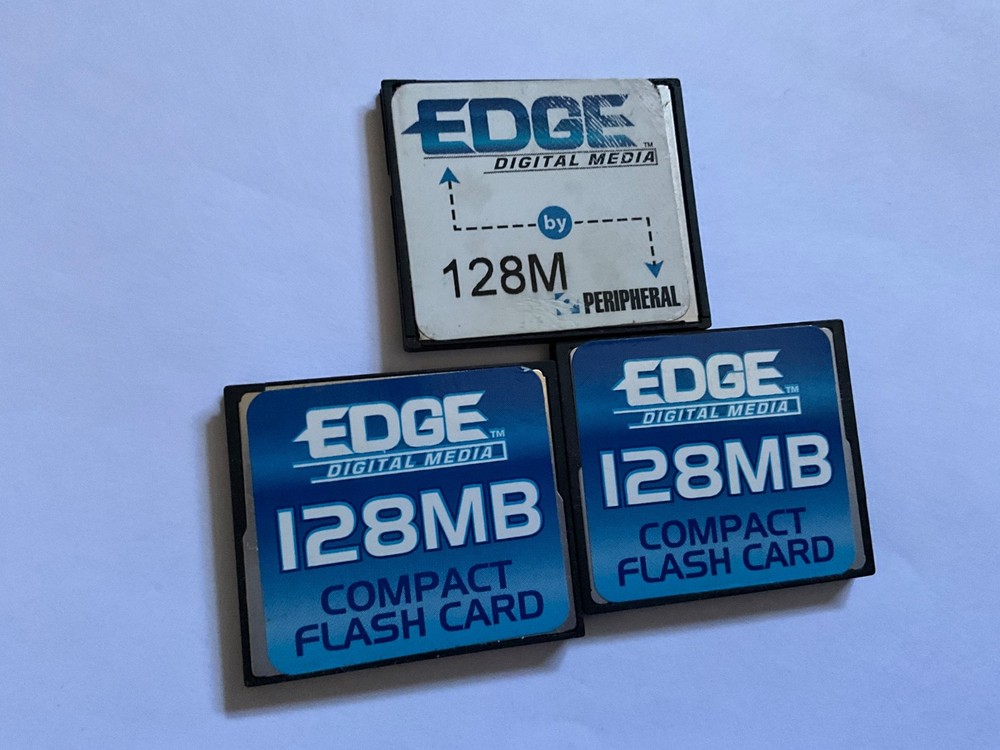 3pcs 128mb EDGE  Compactflash  CF I  memory card CF Router, NIKON CANON