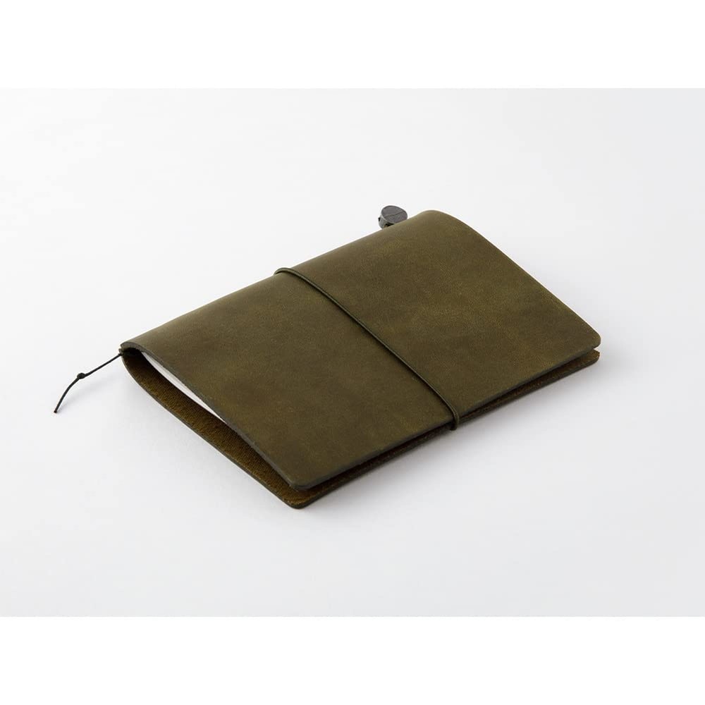 Grehge notebook Starter Kit Reisepassgröße - Olive