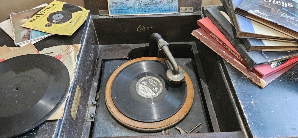 Edison Discphonograph Edison No.18 Original Record