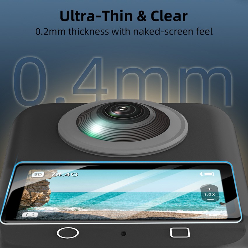 Screen Protector Tempered Glass Protector Scratch-Resistant for DJI OSMO 360