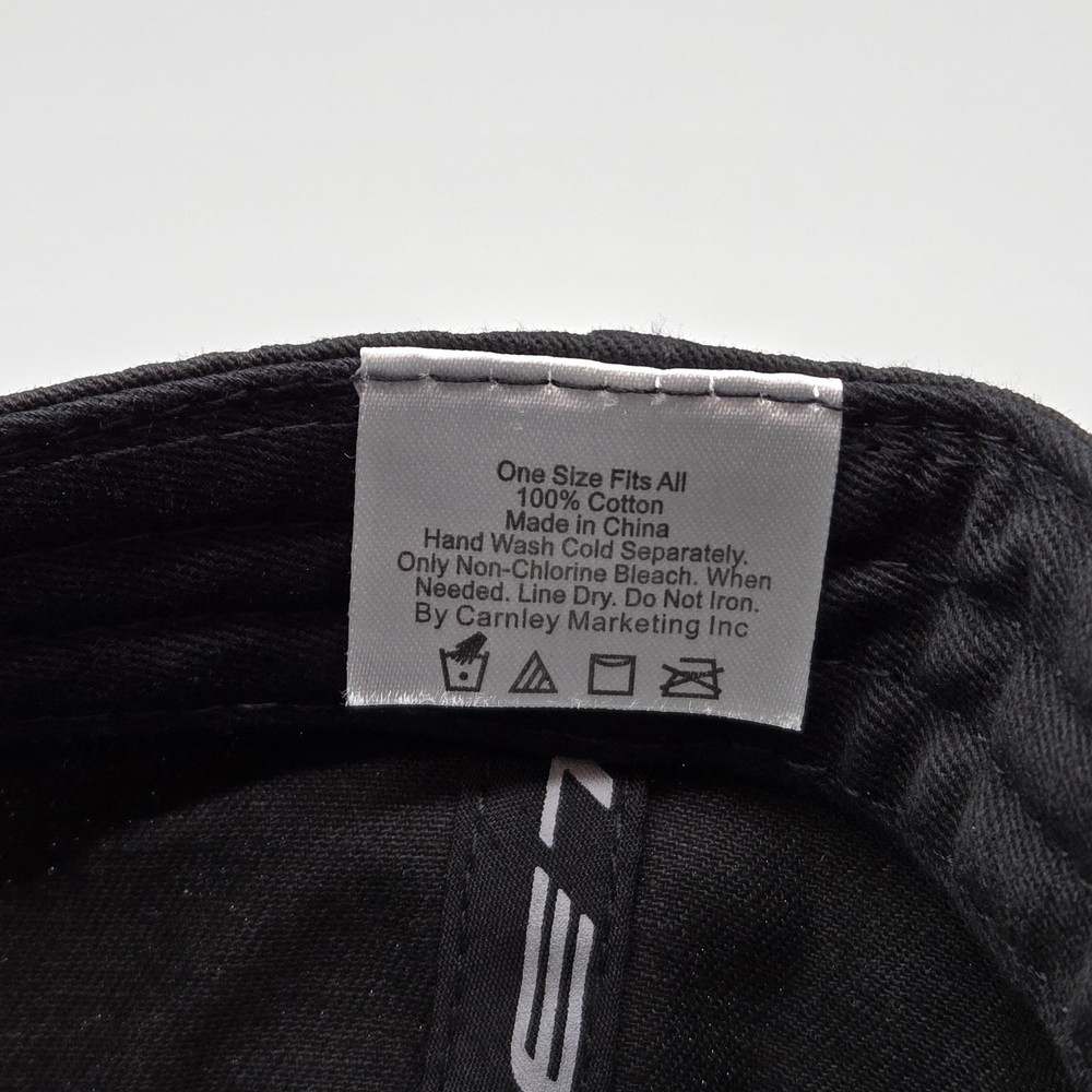 C8 Corvette Carbon Flash Checkered Bill Hat Cap Strapback Pre-owned Excellent