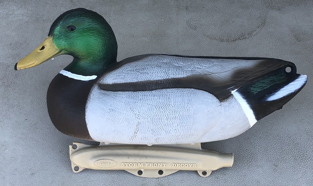 Flambeau Storm Front Classic Mallard Drake Decoy.