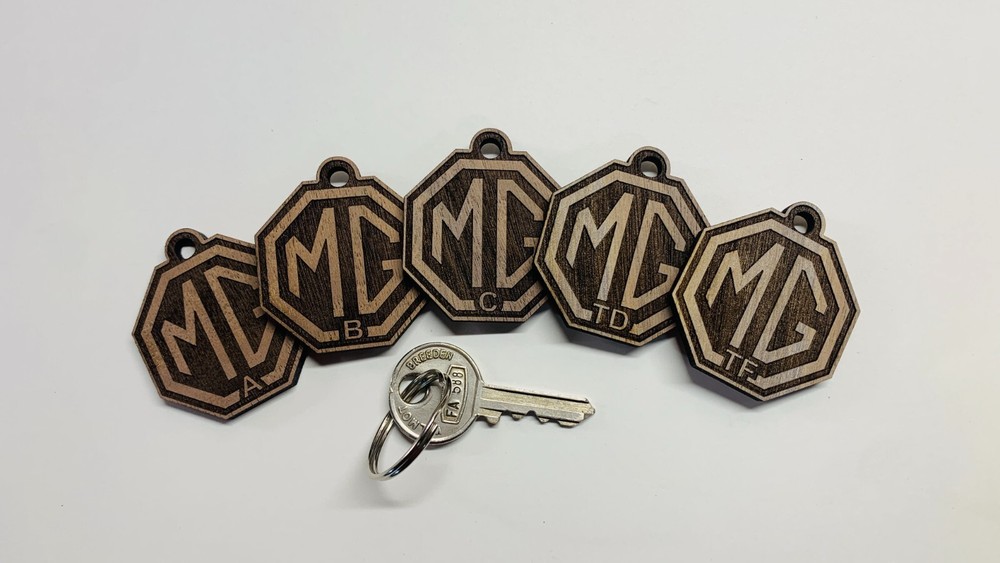 MG-101 WALNUT KEYTAG FOR YOUR MG!!
