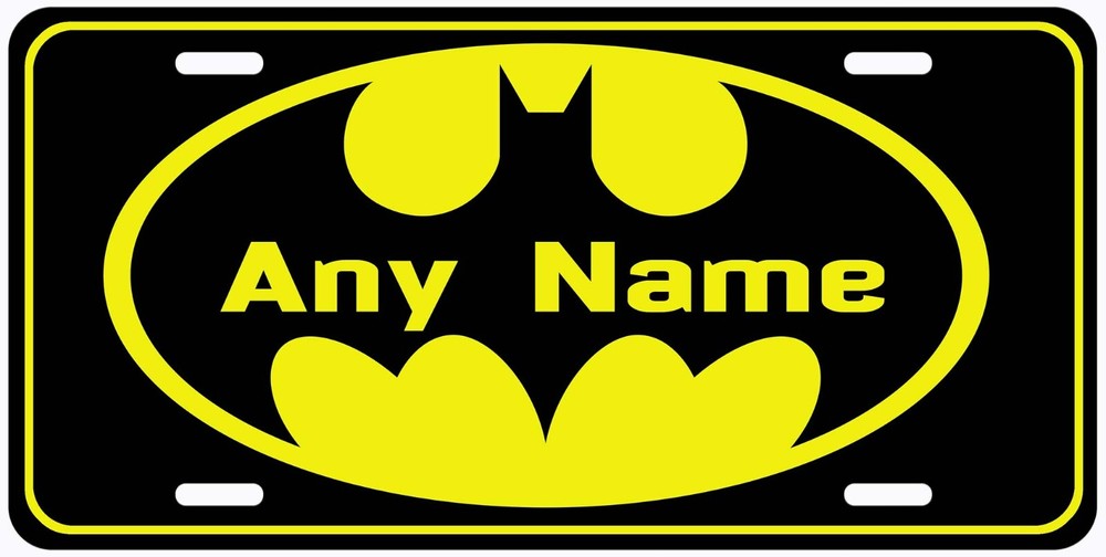 Personalized Batman Car License Plate Any Name