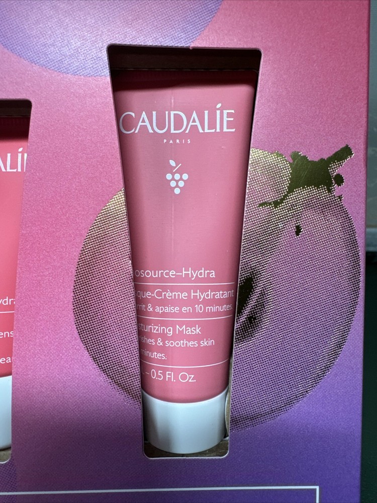 CAUDALIE Vinosource Hydra 3 Piece Set - NEW N BOX