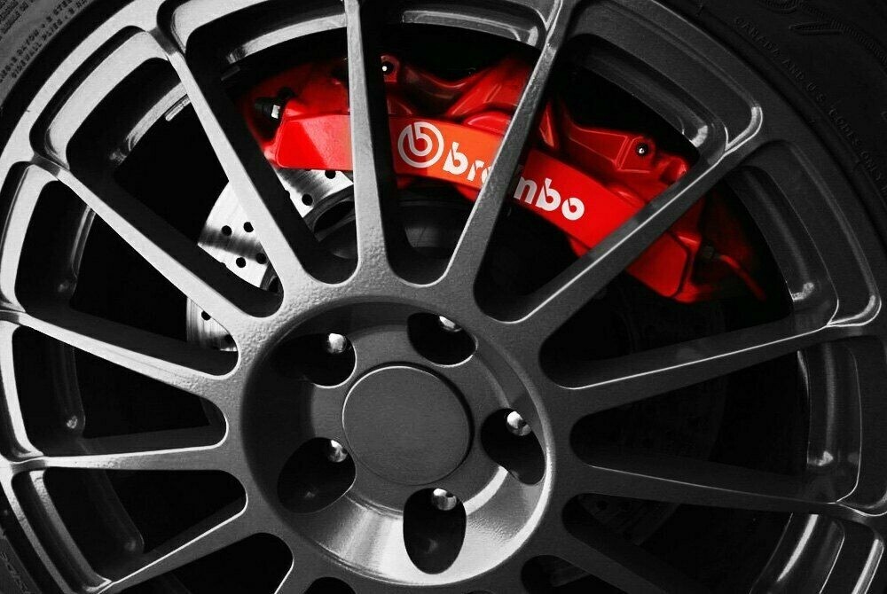 Red Coating Springs Rotor Brake Drums Caliper Engine Enamel High Temp Paint