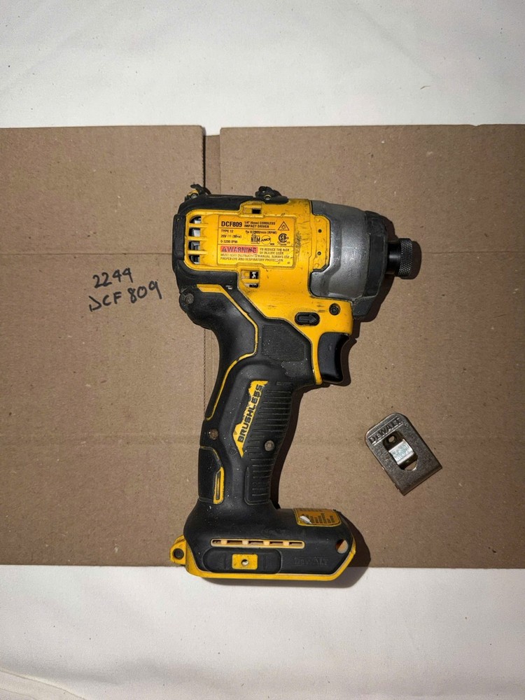 DEWALT DCF809 20V Brushless 1/4 in. Impact Driver (Tool Only)