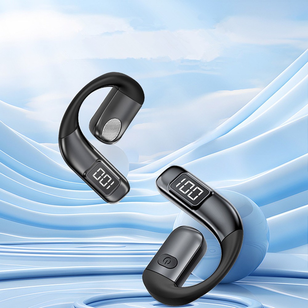 New Bluetooth 5.5 Wireless Headset Driving Trucker Earbuds Noise Cancelling