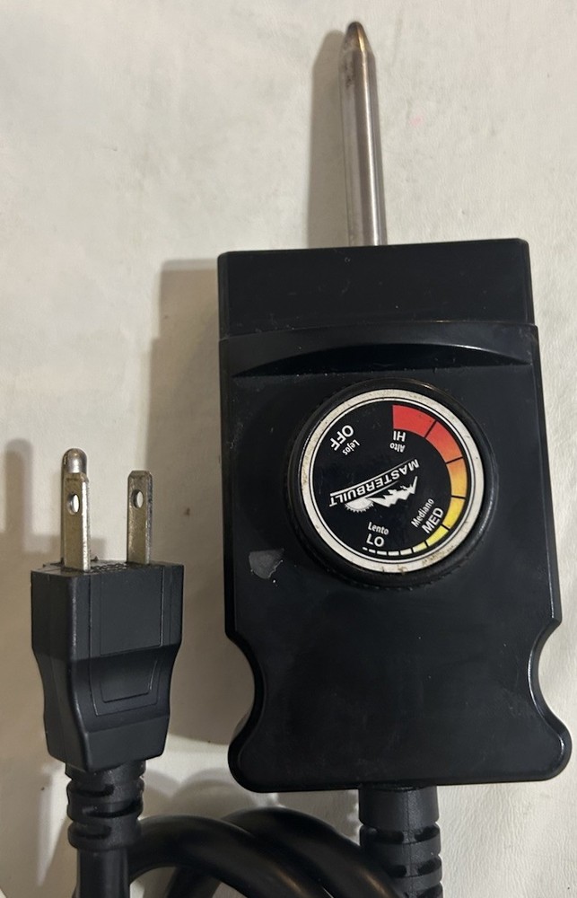 Masterbuilt Smoker Power Cord Probe Control Plug Dial Knob Temp OPT-001