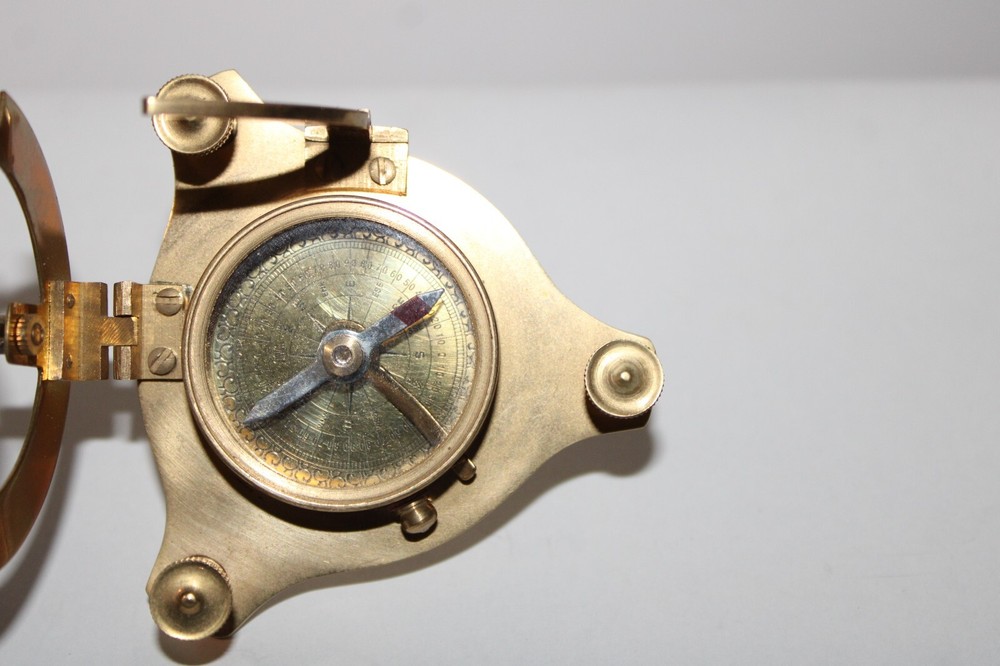 West London Sundial Compass Solid Brass
