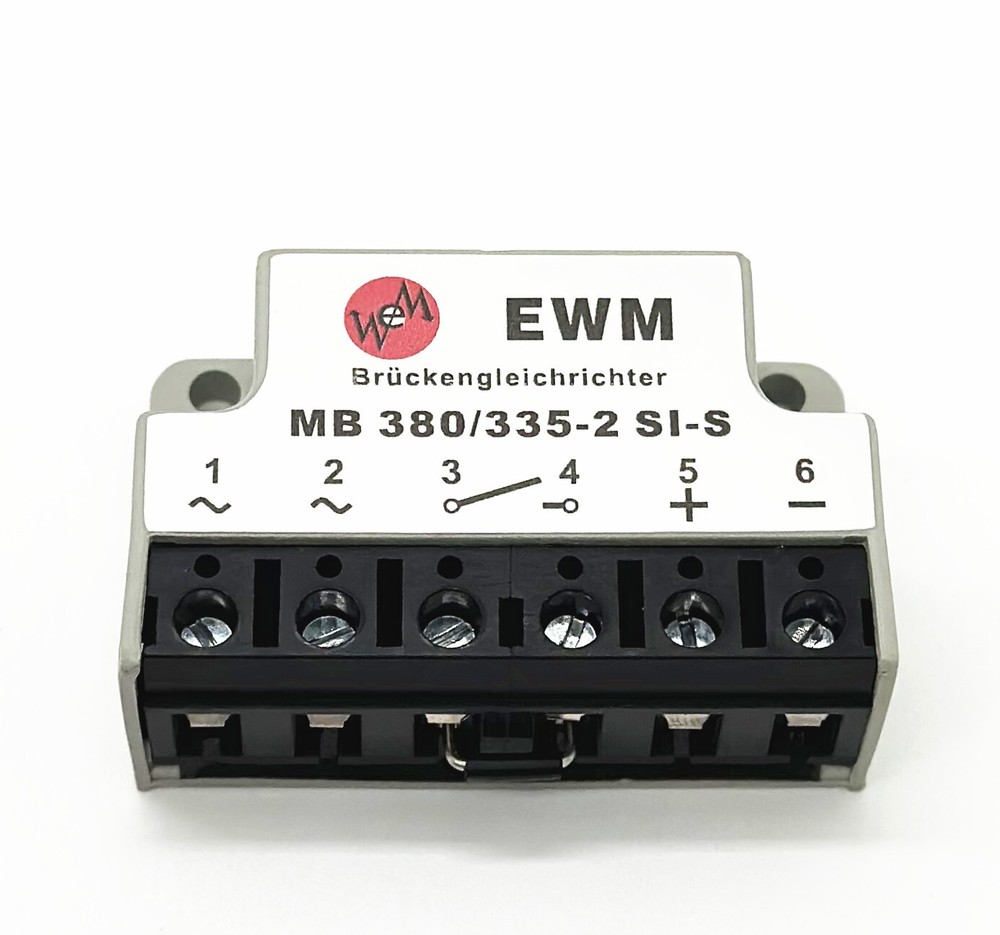 EWM Brückengleichrichter MB 380/335-2 SI-S Full Wave brake rectifier module