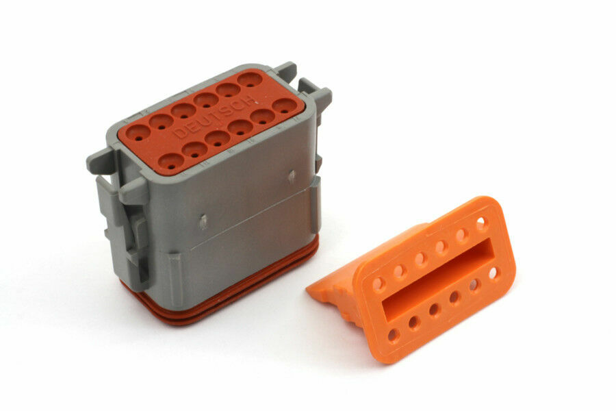 Deutsch Sealed 12 Wire Connector Component for Harley Davidson by V-Twin