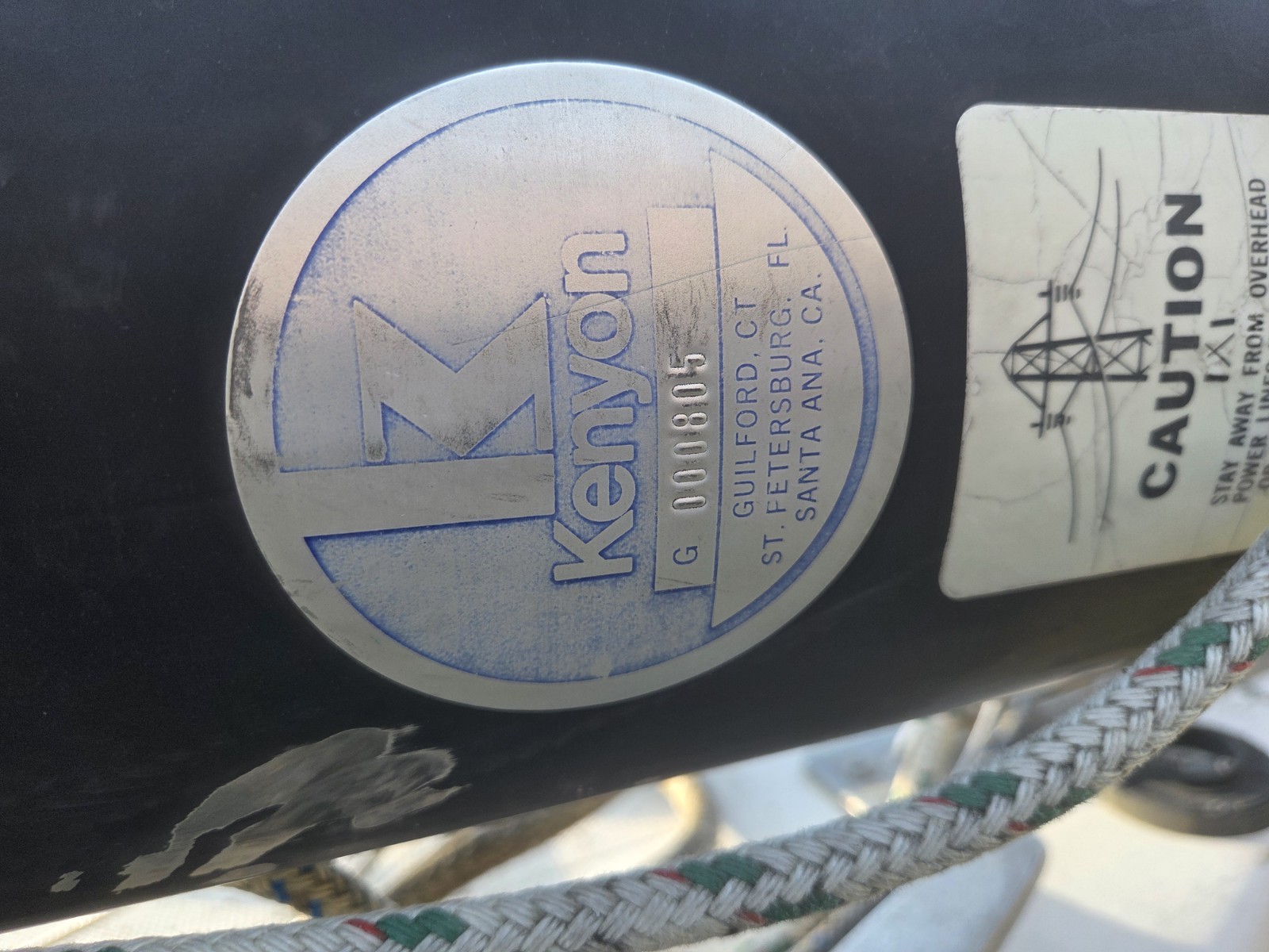 Mast and Boom off a S2 Sailboat