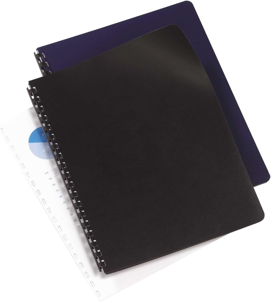 Leather Look Premium Presentation Covers, Binding Covers, Non-Window, Rounded Co